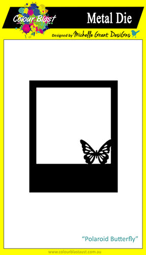 Polaroid Butterfly - Metal Die