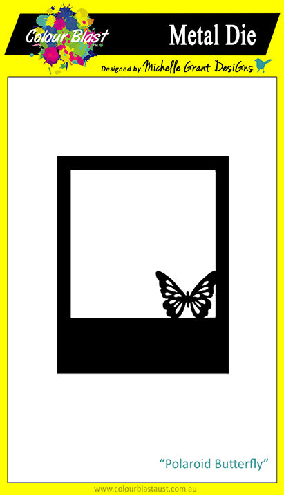 Polaroid Butterfly - Metal Die