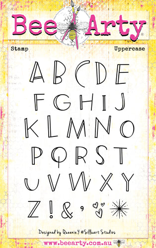 Uppercase - Clear Stamp Set