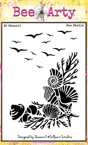 Sea Shells - A5 Stencil