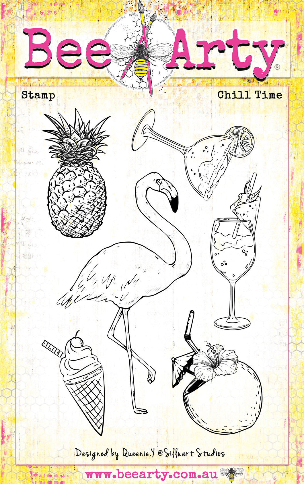 Chill Time - Clear Stamp Set