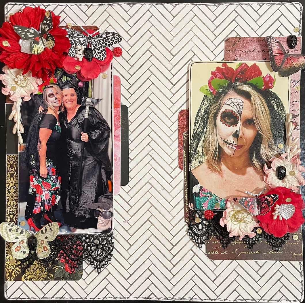 Day of The Dead Single Layout Kit