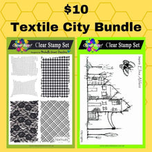 Load image into Gallery viewer, Textile City Stamp Duo
