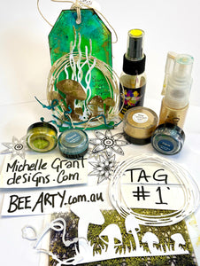 Michelle Grant Designs Virtual Class Kit Tag 1 Mushrooms