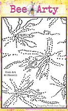 Load image into Gallery viewer, Crab Art - A5 Stencil