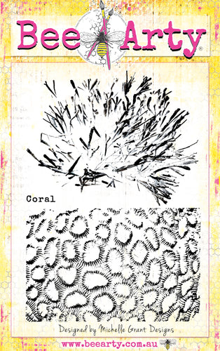 Coral - Clear Stamp Set