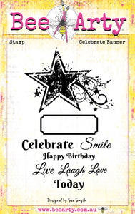 Celebrate Banner - Clear Stamp Set