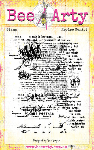 Recipe Script - Clear Stamp Set