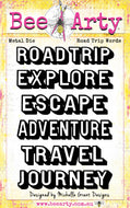Road Trip Words - Metal Die