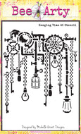 Hanging Time - A5 Stencil