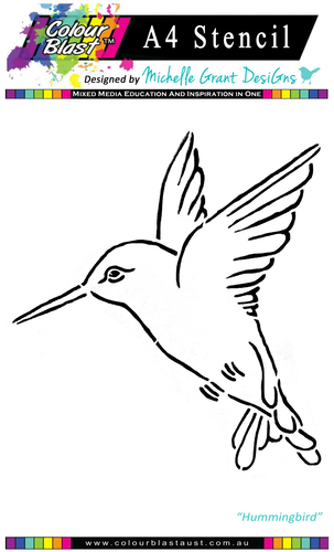 Bird - A4 Stencil